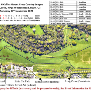 Round 3 of 5 John Collins Cross Country League @ Blaise Castle, Bristol